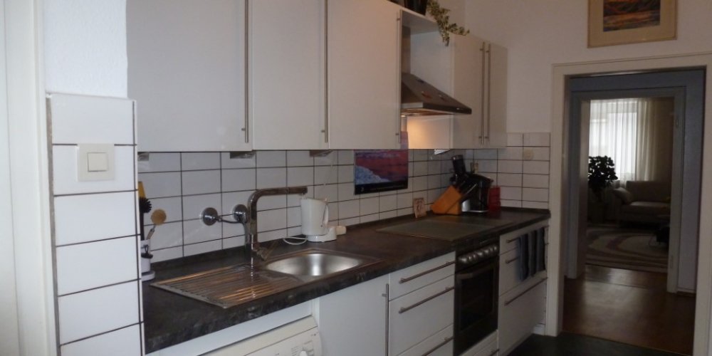 VERMIETET - Stilvolle 3,5 Zi.-Wohnung in D´dorf (Unterbilk), Balkon, Küche - WG geeignet